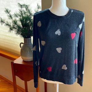 Lucky Brand Heart Sweater